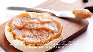 pear butter recipe