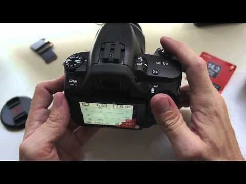 Sony A390 DSLR Quick Look
