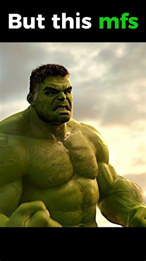 Hulk vs Huge Wolf and He Still Wins #marvel #avengers #shorts