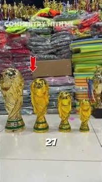 ​I Found The Ultimate World Cup Trophy Shop! 🤯🏆#trophy
