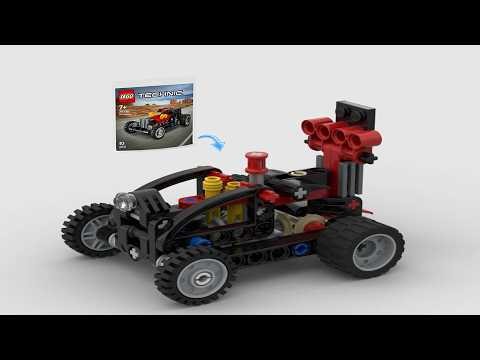 LEGO Technic Airplane 42218 Alternate Build.