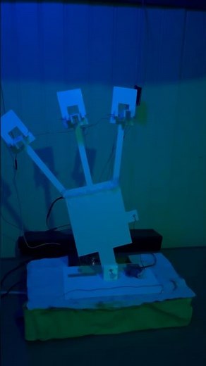 #animatronics #arduino Homemade Chuck E Cheese Animatronic #diy #3dprinting