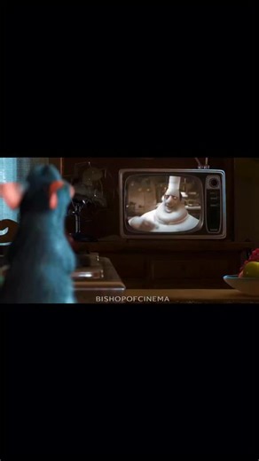 Bishop on Instagram: "🎥🎬 Ratatouille (2007) Remy, a rat with a passion for fine cuisine, dreams of becoming a great chef in Paris — a city where rats are the last thing anyone wants in a kitchen. Fate leads him to Linguini, a clumsy young garbage boy at the famous Gusteau’s restaurant. Together, they form an unlikely partnership: Remy secretly controls Linguini’s movements to cook extraordinary dishes, impressing critics and patrons alike. But as the two navigate the pressures of haute cuisine