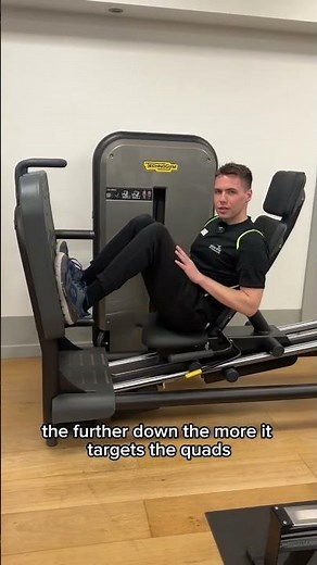 Leg Press Machine – TechnoGym edition