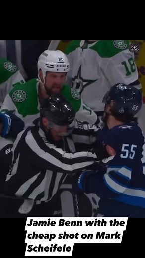 Jamie Benn has been fined for his cheap shot on Mark Sheifele | Hockey memes