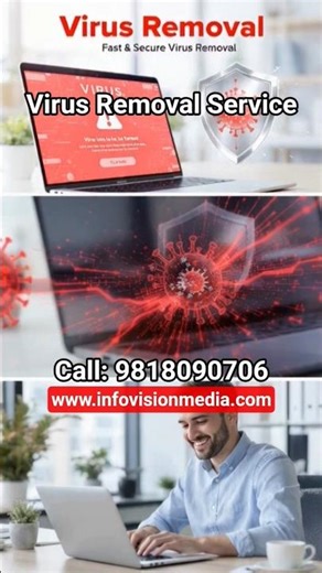 Fast Virus Removal Service 💻 | Professional Malware Cleaning | Infovision Media