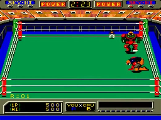 烙 Robo Wres 2001 (Arcade, 1981 – Sega) Uno de esos arcades bien...