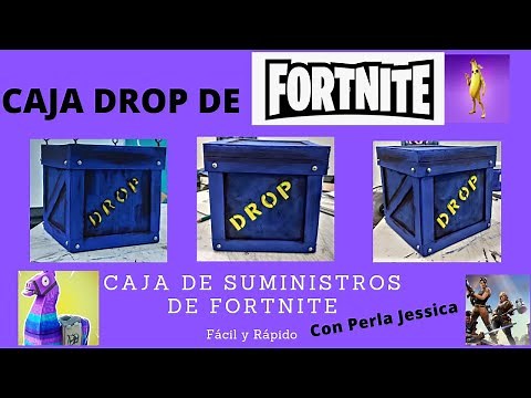 HOW TO MAKE A FORTNITE DROP BOX/BOX DROP/EASY AND FAST/PEARL JESSICA