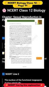 NCERT Biology | Page 11 line by line explanation | NEET 2026 #neet2026 #shorts