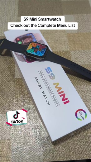 S9 Mini Smartwatch Check out the Complete Menu List We have here the complete list of Menus for S9 Mini Smartwatch #smartwatch #mini
