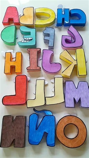 Turn Around and Find the letters that are not Spanish Alphabet Lore #alphabetlore #shorts