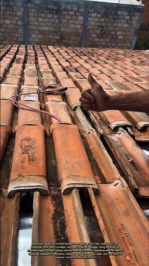 Rooftop Cable Management Trick Hidden Under Roof Tiles!