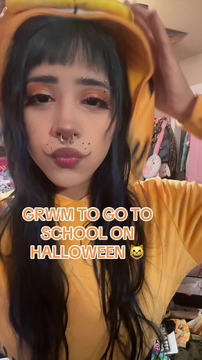 Last Minute Garfield Costume for School Halloween 🎃