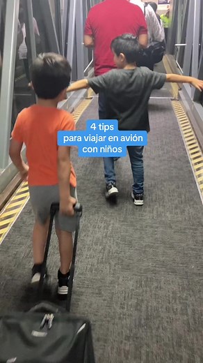 Consejos para Viajar en Avión con Niños