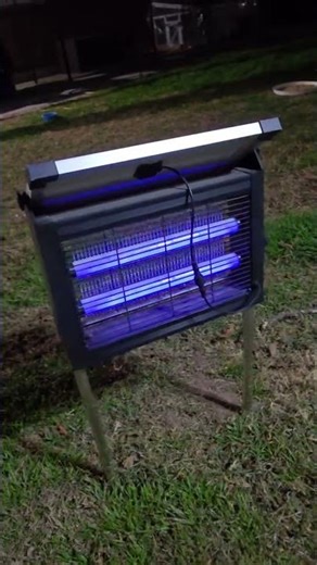 Solar Powered Bug Zapper for mosquitoes, flying insects