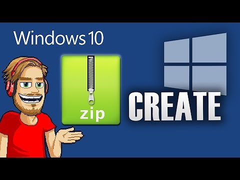 HOW TO CREATE A ZIP FILE
