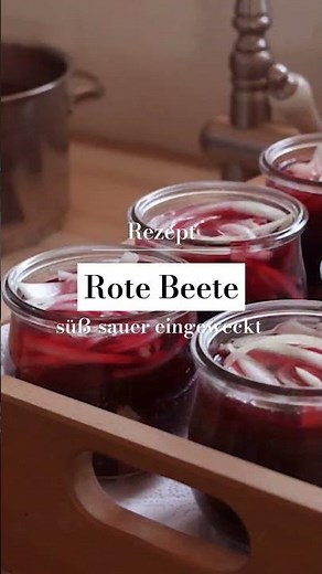 Sweet and sour beetroot preserves #preserving #recipe