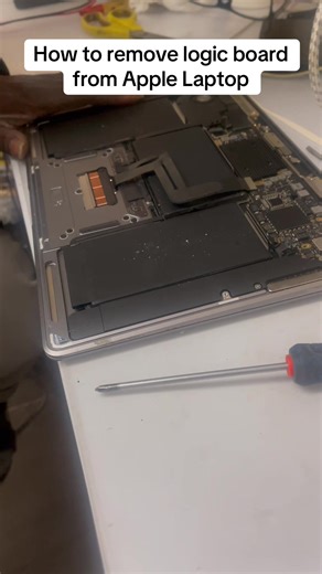 #### how to remove logic board from Apple Laptop##########