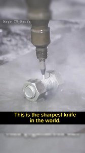 This is the sharpest Knife in the world😳 Follow for more videos #Informative #fypシ゚viralシ #trendingreels #informationtechnology #information #trend #viralreelsfb #reels #tiktok #informational #FYI #viralshorts2024 #tagalog #pinoy #factsyoudidntknow #waterjet #knife #waterjetcut #water #pressure | Movie For You