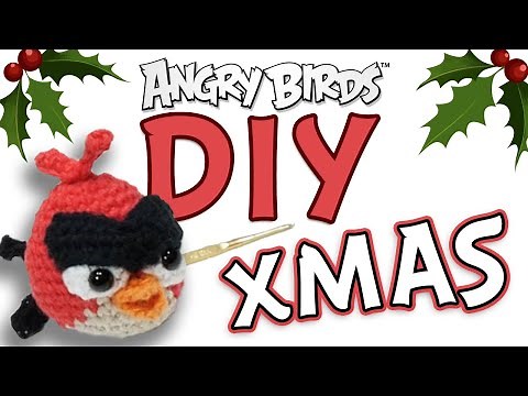 Angry Birds DIY | Crocheting Xmas RED