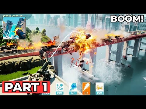 Boom Blast Gameplay Part 1 – PERFECT AIM | Shooting Puzzle (Android/iOS)