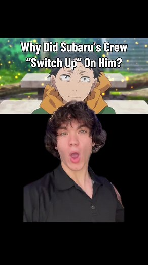 #greenscreen ridiculous dialouge rn #rezero #subaru #anime #auramonster
