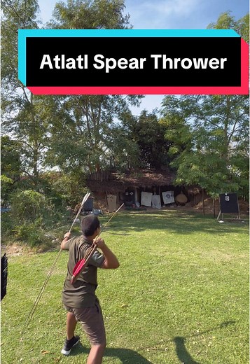 Atlatl Spear Thrower: ขว้างหอกยุคโบราณ