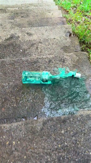 Breaking glass bottles ⚠️🔥 Crushing Crunchy & Soft Things! #shorts #asmr