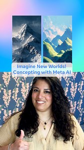 5.4K views · 151 reactions |  We used Meta AI to help imagine concepts of worlds with #MetaHorizon creators!  SpaceGlitterUnicorn answered a few simple questions—and with vibes created in the Meta AI app, her responses generated this moody, misty mountain  | Meta Horizon | Facebook