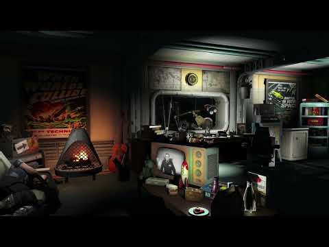 10 Hours of Fallout 4 ASMR Retreat: Warm Fire, Rain Sounds, and Retro Radio in Vault 5 / Deep Sleep