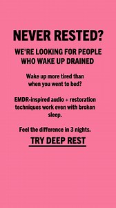 How the world’s first mental health unicorn is helping people sleep better. ⭐⭐⭐⭐⭐ “Nothing helped me until Calm. Now I drift off to Matthew McConaughey’s voice every night.” – Jessica L. 🦄 World’s First Mental Health Unicorn — Calm’s curated soundscapes and stories are designed to support deeper rest. ✅ Celebrity-narrated sleep stories ✅ Soothing audio inspired by therapeutic techniques ✅ Just press play and unwind before bed ✅ Exclusive remixes, nature sounds, and ambient music ✅ Science-infor