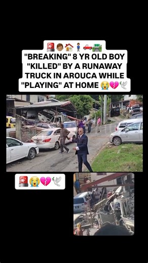 never take you life for granted 💔😭 on Instagram: "🚨👦🏽🛻🛣🧍🏽‍♂️ BREAKING" 8 YR OLD BOY "KILLED" BY A RUNAWAY TRUCK WHILE PLAYING AT HOME Child killed by runaway truck in Arouca while playing at home, sibling unharmed An eight-year-old boy was killed on Monday afternoon after being struck by a runaway truck loaded with hardware supplies, including concrete bricks, in Five Rivers, Arouca. The tragic incident occurred along Savannah Drive Extension on Monday, December 29, 2025, while the chil