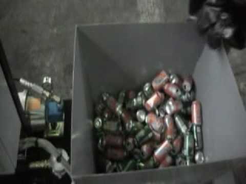 Can Crusher - The Aluminum Can Densifier - Recycle - Compactors Inc.