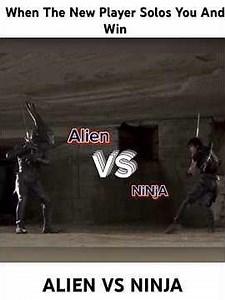 ALIEN VS NINJA Fight Scene Pt 1. #movie #explore #shorts
