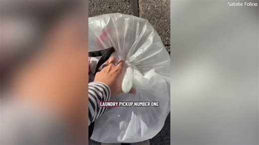 Ohio mom does laundry side hustle to make ends meet during government shutdown