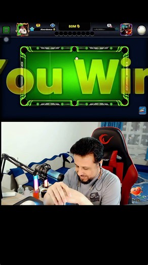 كيس شوت وتريك شوت الاجمل بلياردو 8 ball pool #8ballpool #shorts #billiards #aloordomar #gaminglive