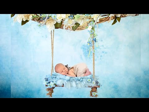 New Born Baby Background PSD + Kids Background PSD ( Studio PSD Pack)