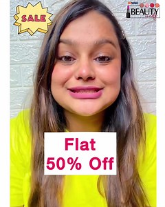 Everything at half price!! 😱😱 Get 50% Off on Lipstick, Nail Paints, Fragrances and more only for today at https://bit.ly/3rDgy3c #ThursdayBeautyBazaar | Big Bazaar