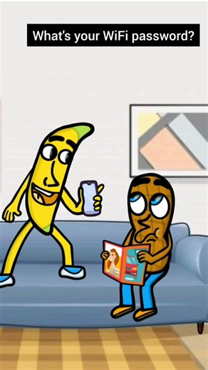 What's your WiFi password 😀 (Original Animation Meme) #shorts