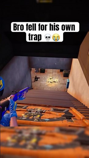 Ain’t no way bro fell for his own trap 😭🙏 #fortnite #gaming