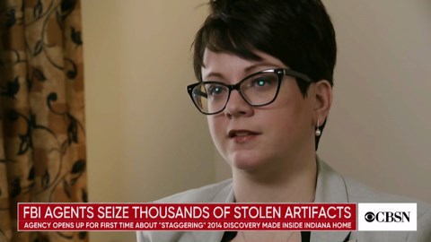 FBI seizes stolen artifacts and thousands of bones from Indiana home