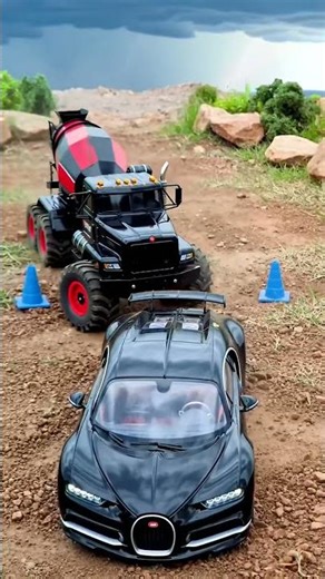 Luxury Cars vs. Off-Road Challenge! ⛈️ Mercedes RC Adventure