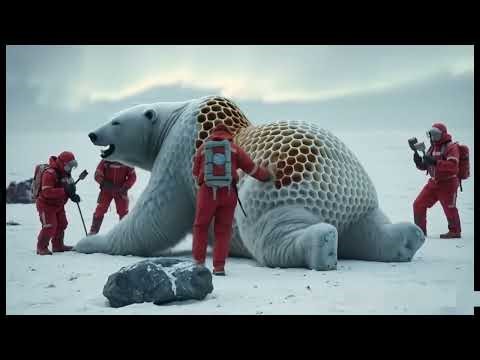 BREAKING Polar Bear Covered in Barnacles Rescued in DRAMATIC Effort