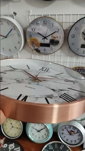 New Aluminum Frame Wall Clock | Modern Metal Design & Precision Movement