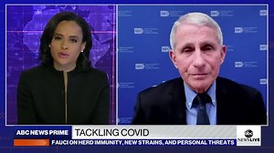 Dr. Anthony Fauci on new variants: "It is estimated that we will have a dominance of the strain that was first in the U.K. and is now dominant in the U.K...some time by the end of March, or early April. It will be the dominant strain." https://abcn.ws/2MktElA | ABC News Live