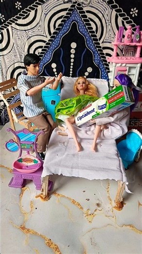 Barbie giving birth to Ciptadent 🥰