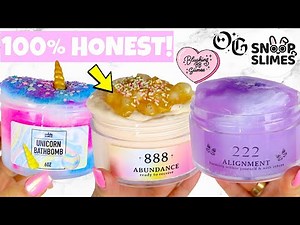 $111 Famous Slime Shop Review! (Snoop Slimes, OG Slimes, Blushing BB Slimes)