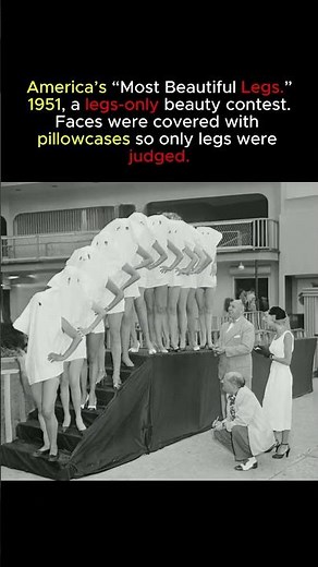 America’s “Most Beautiful Legs” 1951 #history