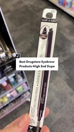 These are the best eyebrow products from the drugstore! #drugstoredupe #eyebrowpencil #makeuptutorial #anastasiabrows #dupealert