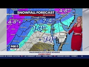 FOX 5 Weather forecast for Friday, January 19